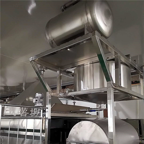 紅薯粉條加工機(jī)--上料攪拌部位 紅薯粉條加工機(jī)--上料攪拌部位